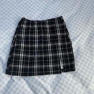 Plaid skirt